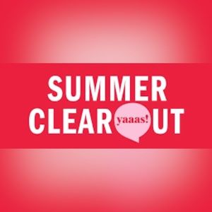 SUMMER CLEAR OUT SALE - limited time